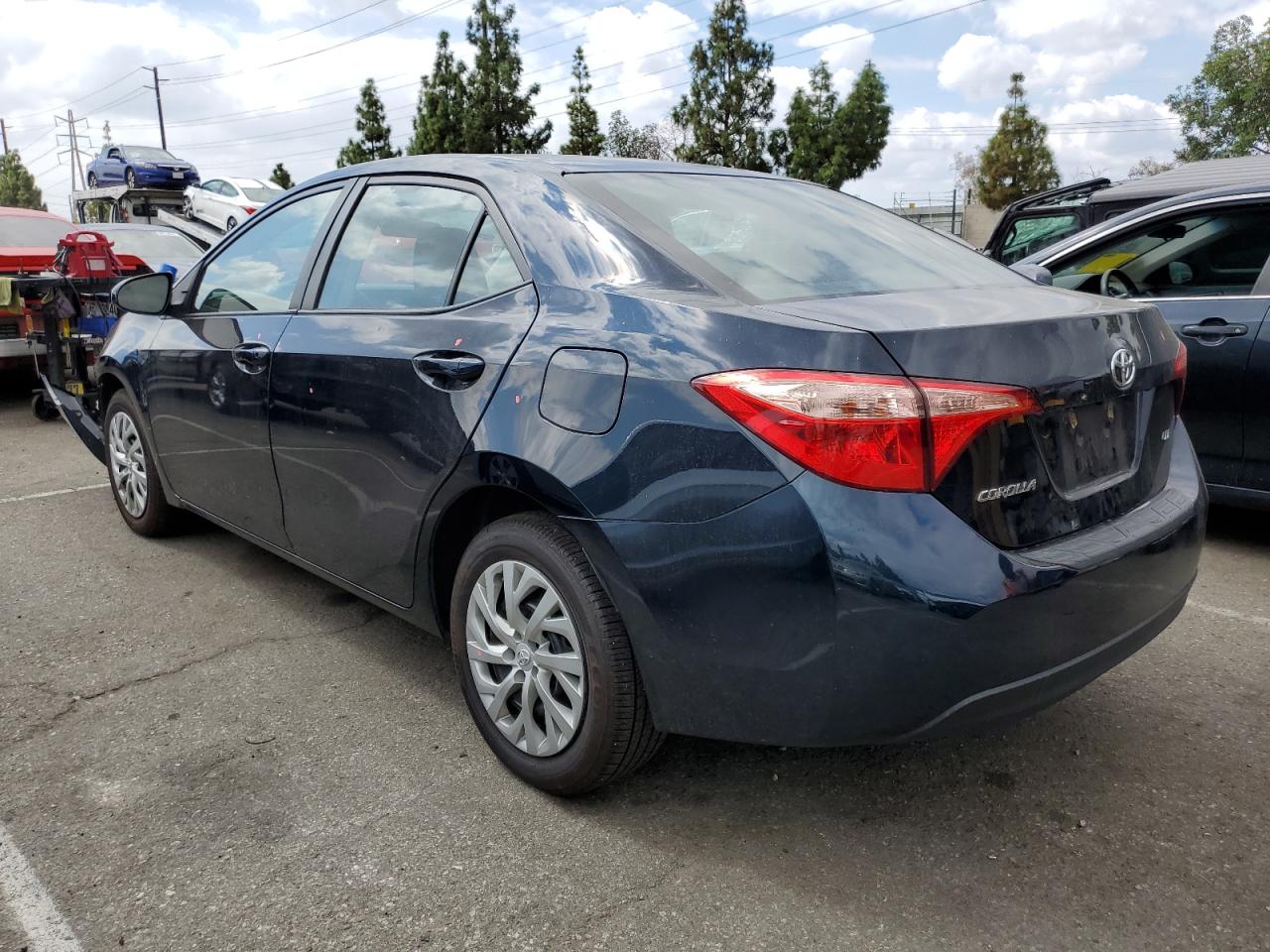 Image 2 of 2018 TOYOTA COROLLA L 2018 with VIN 2T1BURHE8JC004807
