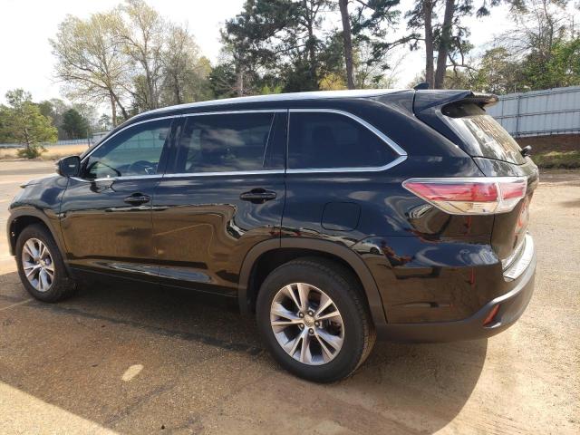 Image 2 of 2015 TOYOTA HIGHLANDER XLE 2015 with VIN 5TDKKRFH9FS080859