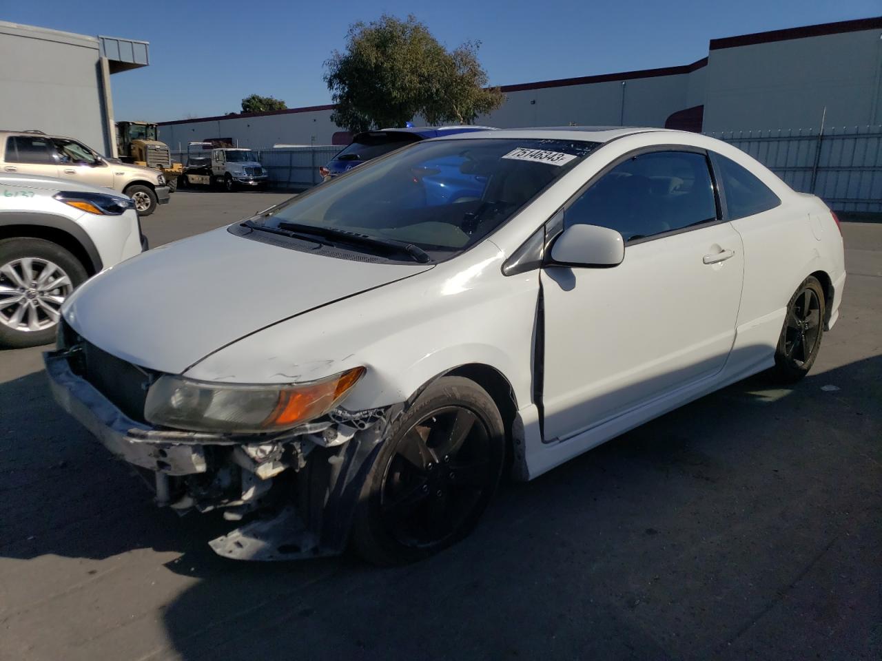 Image 1 of 2006 HONDA CIVIC EX 2006 with VIN 2HGFG11896H503340