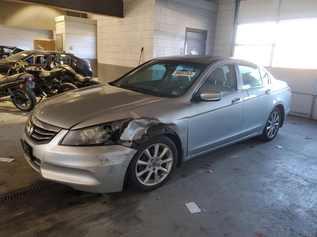 Image 1 of 2012 HONDA ACCORD EXL 2012 with VIN 1HGCP2F84CA135080
