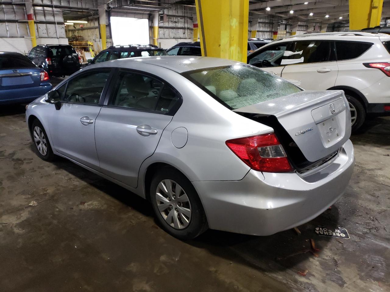 Obraz 2 z 2012 HONDA CIVIC LX 2012 z VIN 2HGFB2F5XCH593919