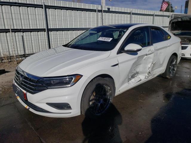 Image 1 of 2019 VOLKSWAGEN JETTA SEL PREMIUM 2019 with VIN 3VWG57BU7KM103082