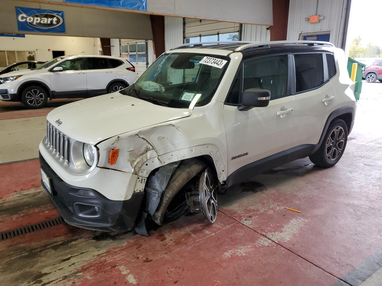 Изображение 1 2017 JEEP RENEGADE LIMITED 2017 с VIN ZACCJADB8HPE98921