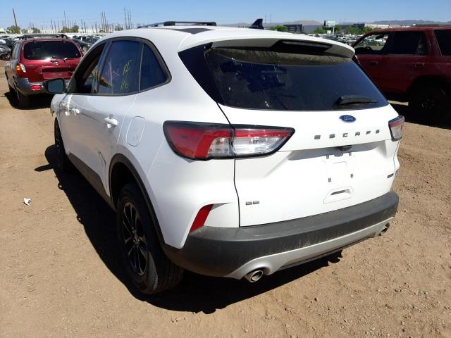 Image 3 of 2020 FORD ESCAPE SE SPORT 2020 with VIN 1FMCU9BZ7LUA80620