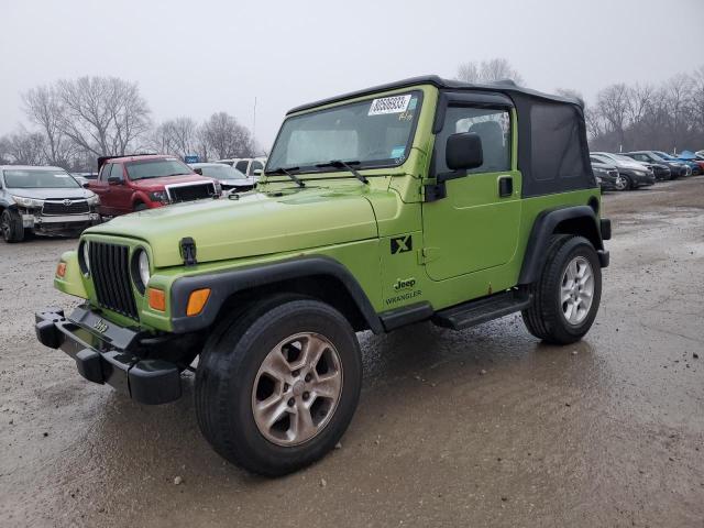Image 1 of 2004 JEEP WRANGLER X 2004 with VIN 1J4FA39S74P761788