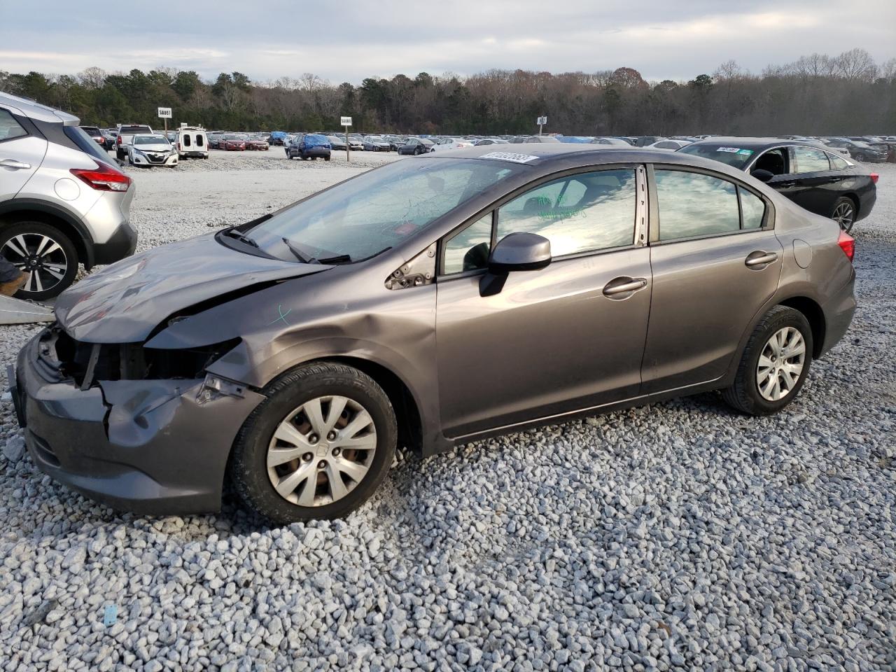 Obraz 1 z 2012 HONDA CIVIC LX 2012 z VIN 19XFB2F5XCE030699