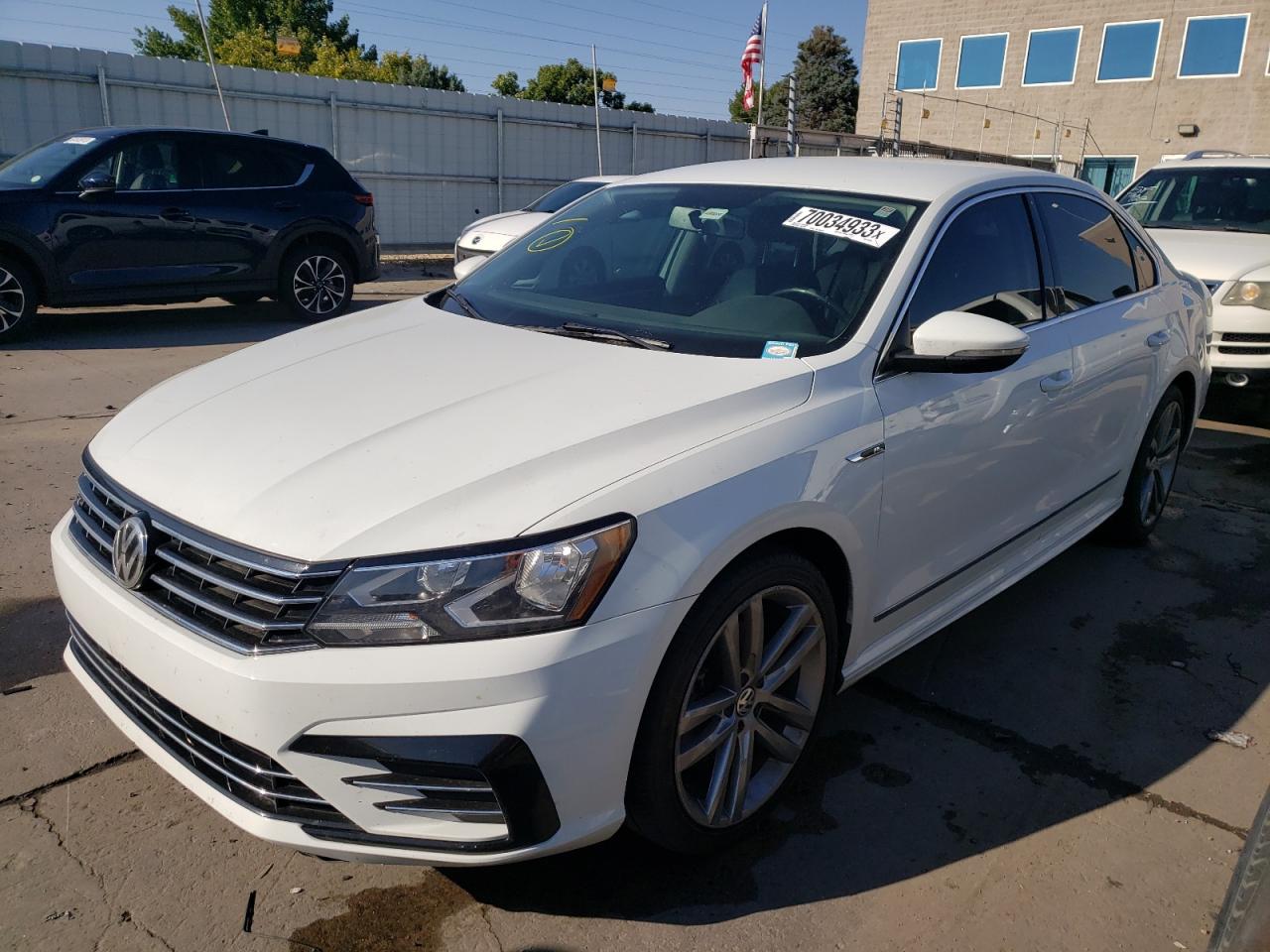 Image 1 of 2017 VOLKSWAGEN PASSAT R-LINE 2017 with VIN 1VWDT7A30HC064704