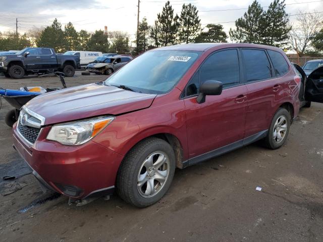 Obraz 1 z 2016 SUBARU FORESTER 2.5I 2016 z VIN JF2SJAAC8GG480117