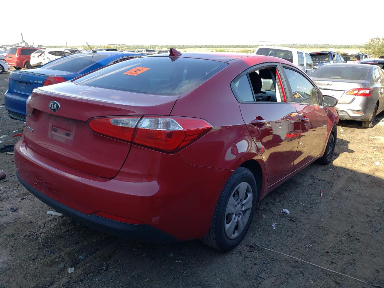 Image 3 of 2016 KIA FORTE LX 2016 with VIN KNAFK4A6XG5578891