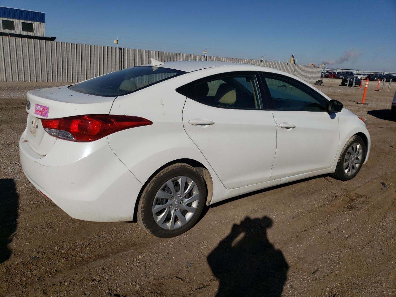 Image 3 of 2011 HYUNDAI ELANTRA GLS 2011 with VIN 5NPDH4AEXBH025165
