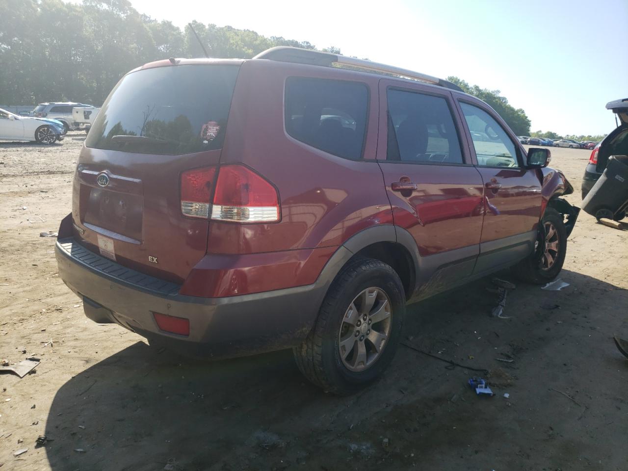 Image 3 of 2009 KIA BORREGO LX 2009 with VIN KNDJJ741095029950