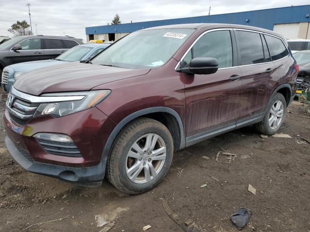 Obraz 1 z 2016 HONDA PILOT LX 2016 z VIN 5FNYF6H1XGB052815