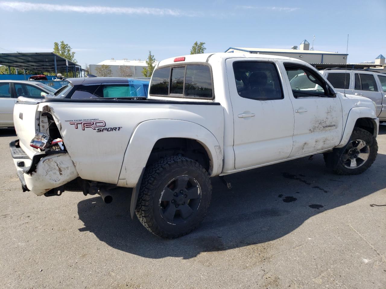 Image 3 of 2008 TOYOTA TACOMA DOUBLE CAB PRERUNNER 2008 with VIN 5TEJU62N08Z494831