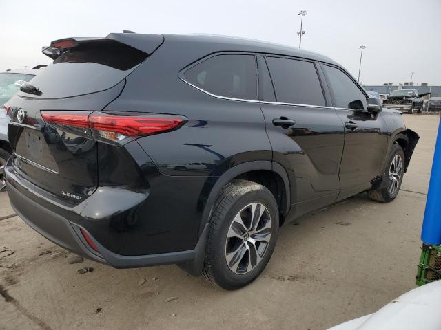 Image 3 of 2021 TOYOTA HIGHLANDER XLE 2021 with VIN 5TDHZRBH5MS086411