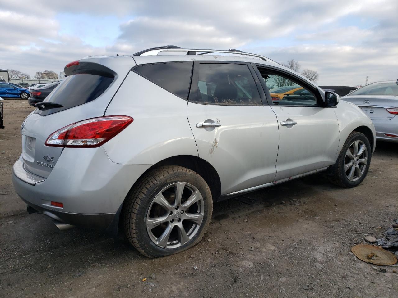 Изображение 3 2012 NISSAN MURANO S 2012 с VIN JN8AZ1MUXCW117457