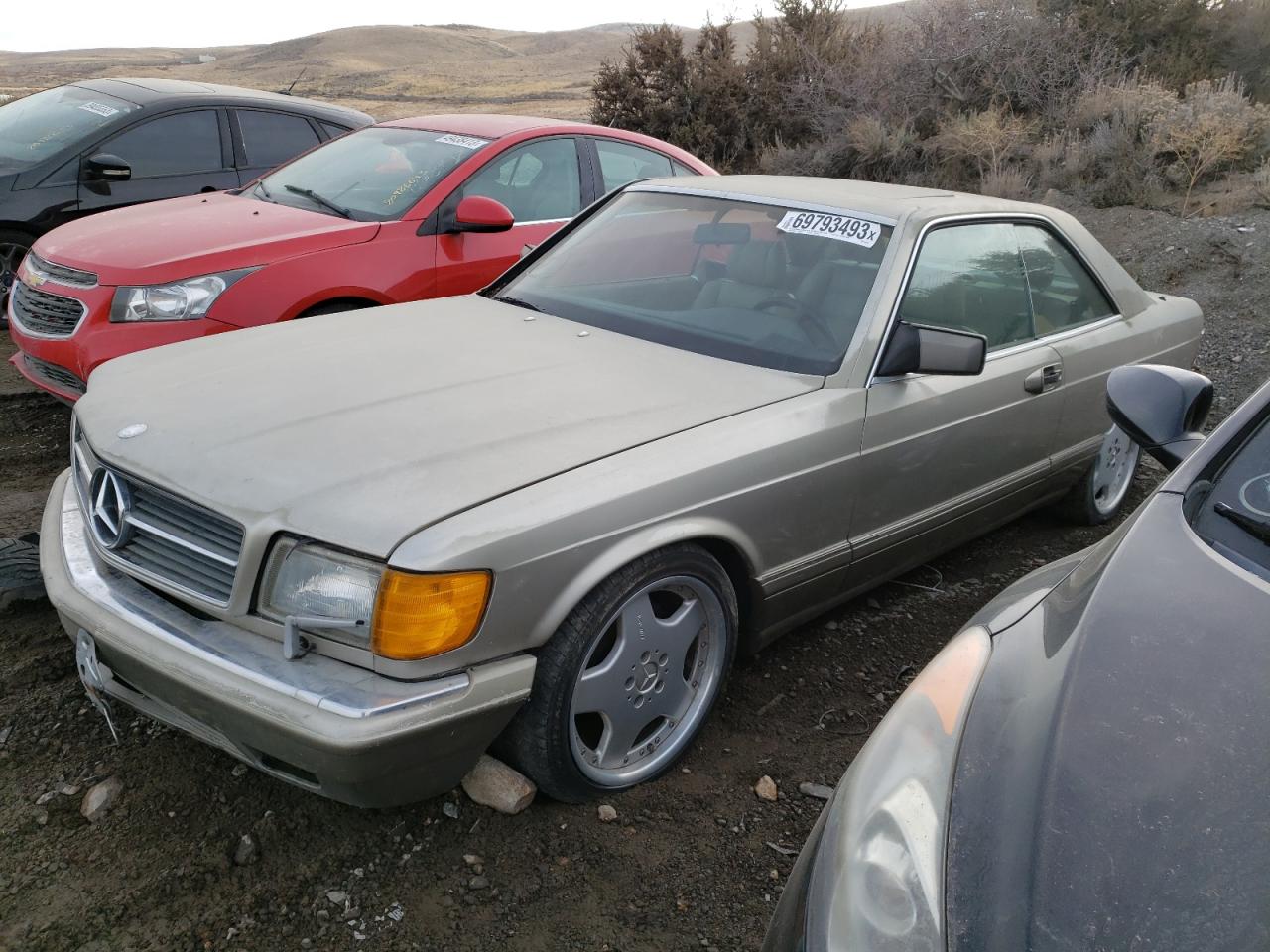 Obraz 1 z 1991 MERCEDES-BENZ 560 SEC 1991 z VIN WDBCA45EXMA564095