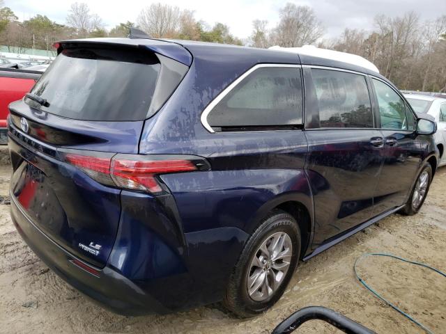 Obraz 3 z 2021 TOYOTA SIENNA LE 2021 z VIN 5TDKRKEC2MS014059