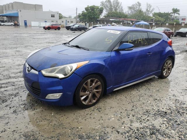 Image 1 of 2014 HYUNDAI VELOSTER TURBO 2014 with VIN KMHTC6AE0EU190881