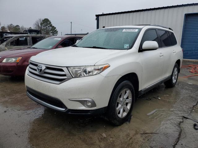 Image 1 of 2013 TOYOTA HIGHLANDER BASE 2013 with VIN 5TDZK3EH0DS139873