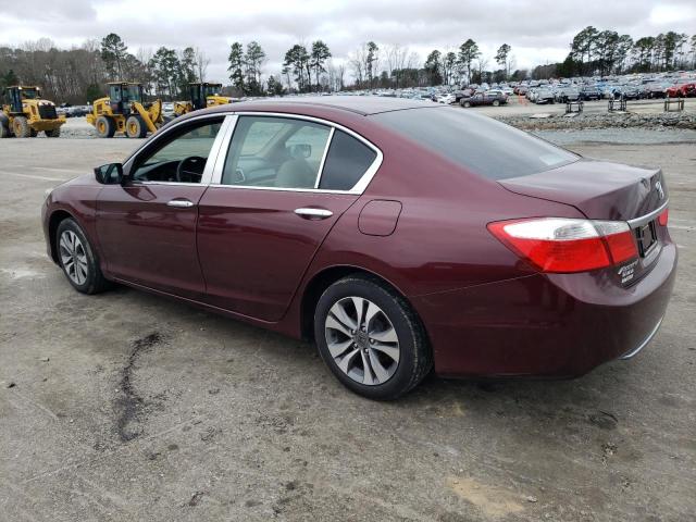 Image 2 of 2015 HONDA ACCORD LX 2015 with VIN 1HGCR2F37FA167802