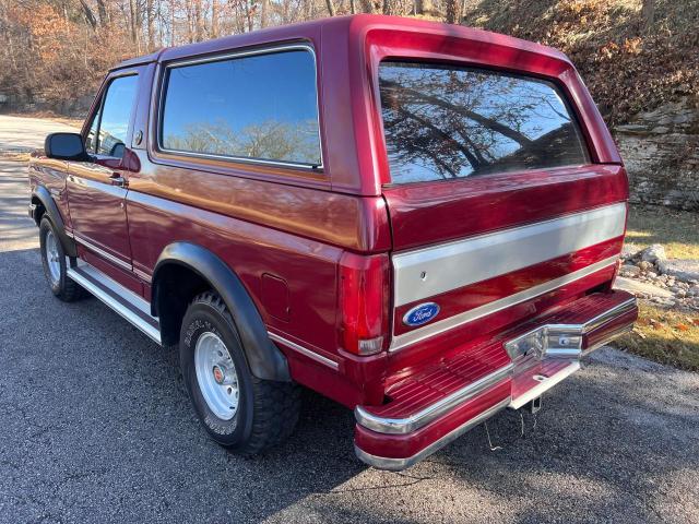 Image 3 of 1991 FORD BRONCO U100 1991 with VIN 1FMEU15N9MLA28609