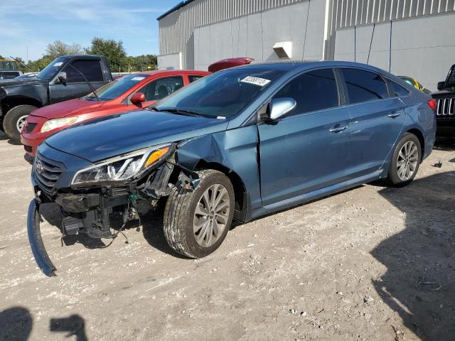 Image 1 of 2015 HYUNDAI SONATA SPORT 2015 with VIN 5NPE34AF1FH103642