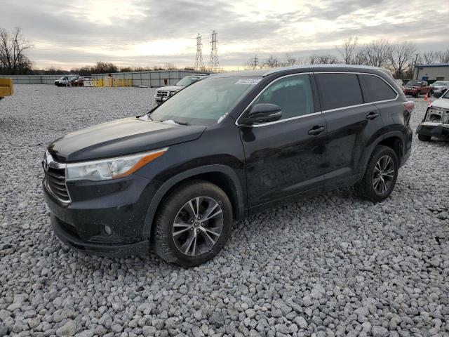 Image 1 of 2016 TOYOTA HIGHLANDER XLE 2016 with VIN 5TDKKRFH0GS127021