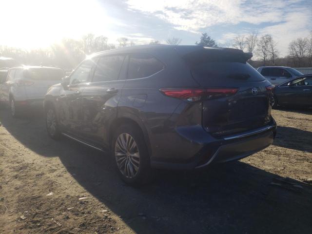 Image 2 of 2022 TOYOTA HIGHLANDER PLATINUM 2022 with VIN 5TDFZRAH7NS099803