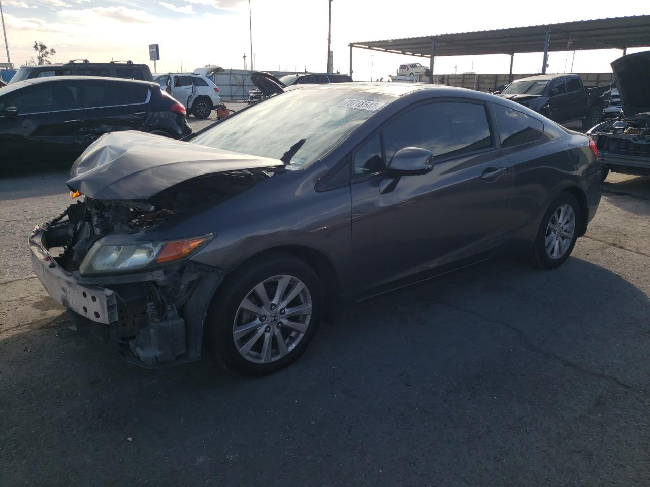 Obraz 1 z 2012 HONDA CIVIC EX 2012 z VIN 2HGFG3B81CH552330