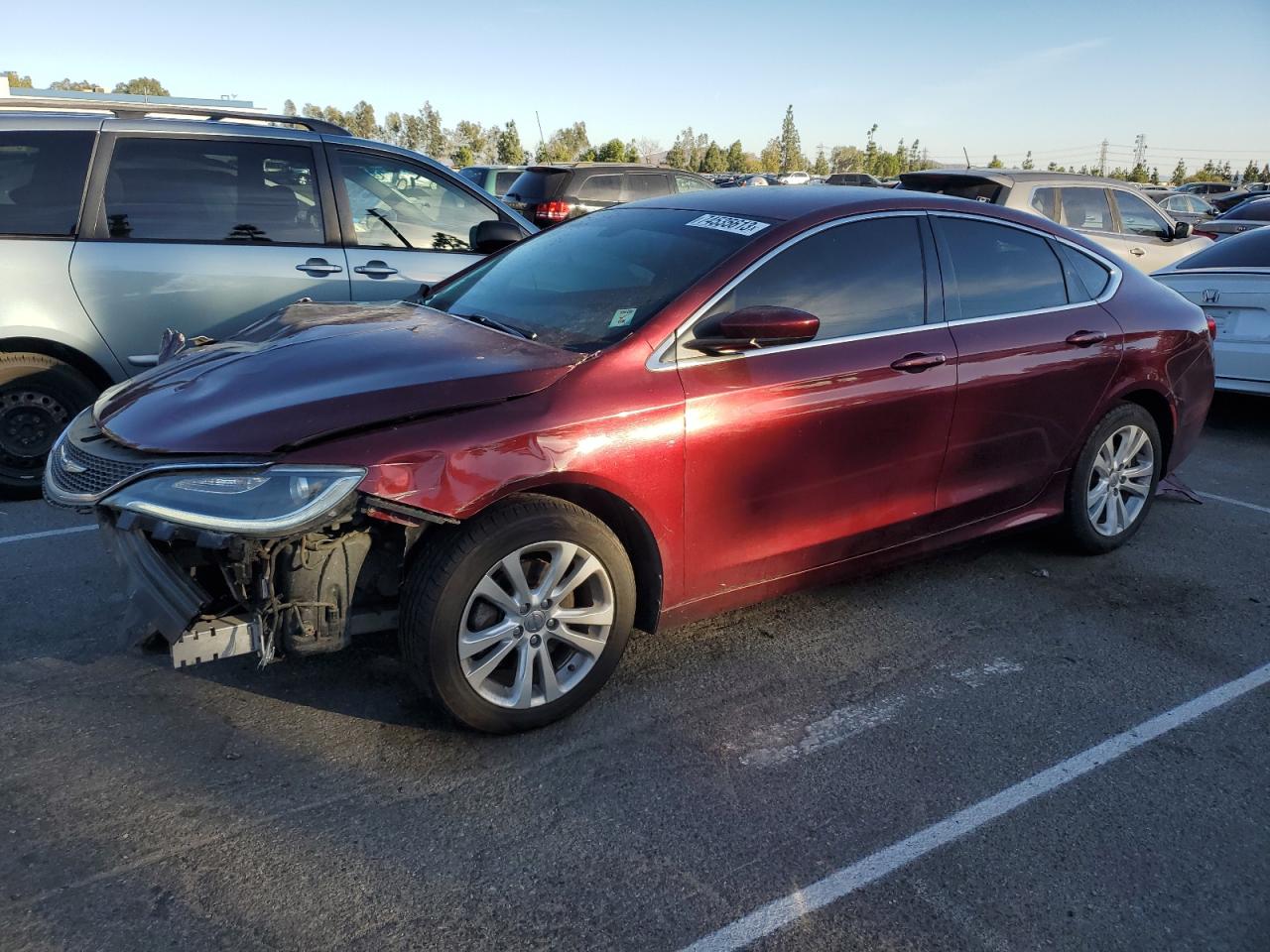 Изображение 1 2015 CHRYSLER 200 LIMITED 2015 с VIN 1C3CCCAB1FN717139