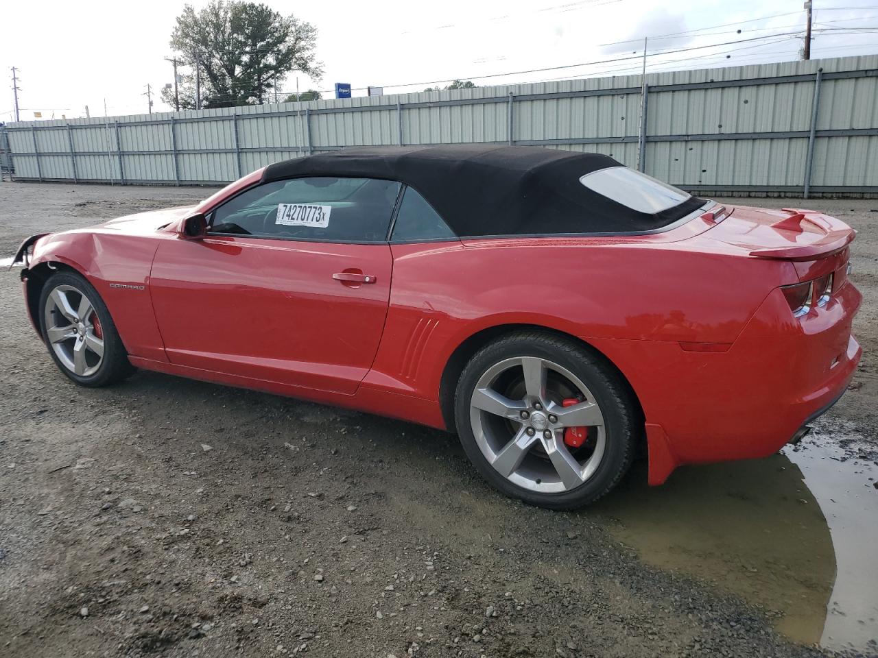 Изображение 2 2011 CHEVROLET CAMARO LT 2011 с VIN 2G1FG3DD3B9205401