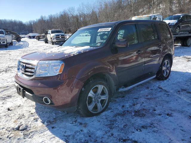 Image 1 of 2013 HONDA PILOT EXL 2013 with VIN 5FNYF4H53DB024406