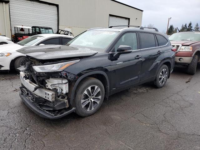 Image 1 of 2020 TOYOTA HIGHLANDER HYBRID XLE 2020 with VIN 5TDGBRCH5LS506083