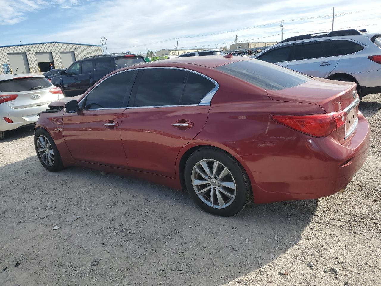 Image 2 of 2015 INFINITI Q50 BASE 2015 with VIN JN1BV7APXFM340047