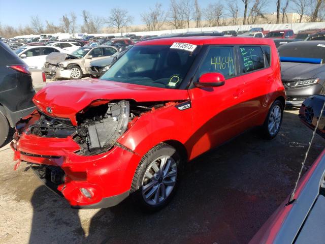 Image 1 of 2018 KIA SOUL + 2018 with VIN KNDJP3A57J7546024