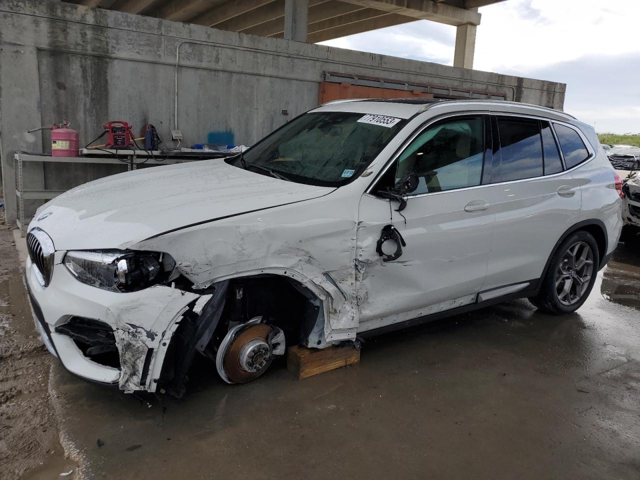 Изображение 1 2021 BMW X3 SDRIVE30I 2021 с VIN 5UXTY3C02M9G49966