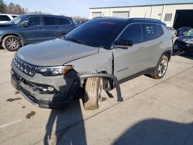 Image 1 of 2022 JEEP COMPASS LIMITED 2022 with VIN 3C4NJDCB2NT117029