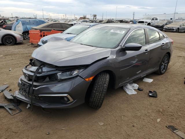 Image 1 of 2019 HONDA CIVIC EX 2019 with VIN JHMFC1F3XKX000220