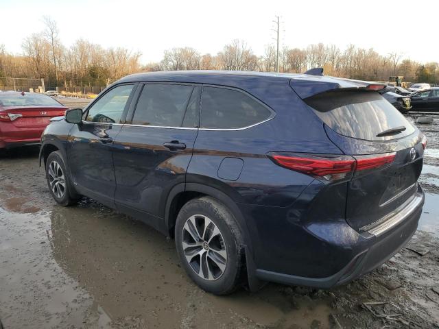 Изображение 2 2021 TOYOTA HIGHLANDER HYBRID XLE 2021 с VIN 5TDHBRCH1MS514803