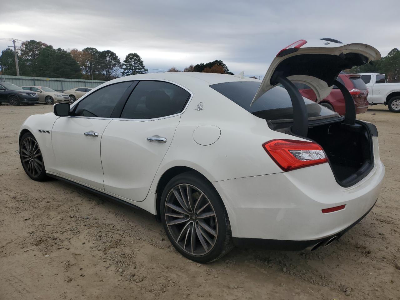 Image 2 of 2015 MASERATI GHIBLI S 2015 with VIN ZAM57RTA8F1144307