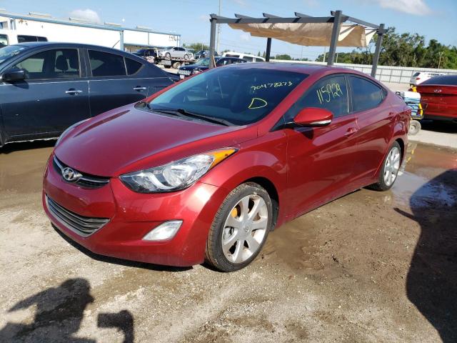 Image 1 of 2013 HYUNDAI ELANTRA GLS 2013 with VIN 5NPDH4AE8DH288967