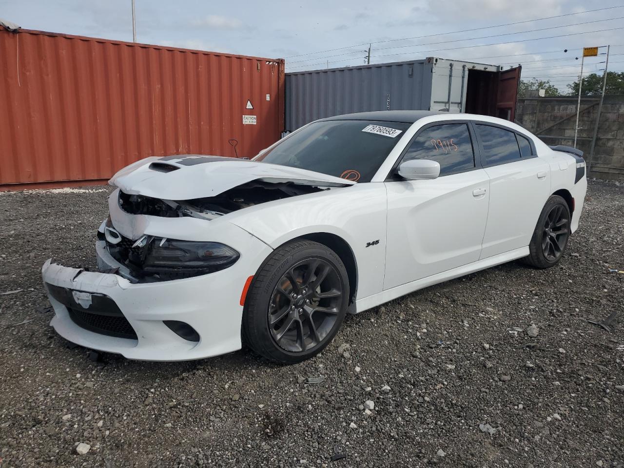 Obraz 1 z 2021 DODGE CHARGER R/T 2021 z VIN 2C3CDXCT6MH576486