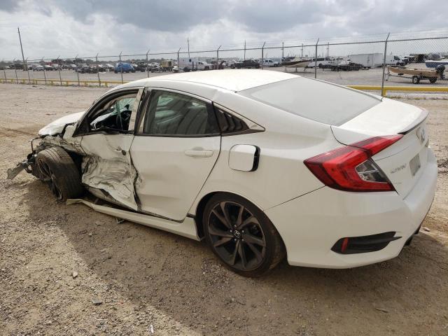 Image 2 of 2020 HONDA CIVIC SPORT 2020 with VIN 2HGFC2F80LH582922