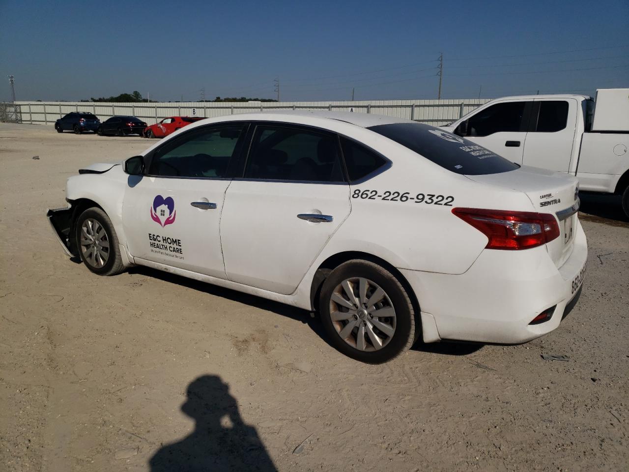 Image 2 of 2017 NISSAN SENTRA S 2017 with VIN 3N1AB7AP1HY282060