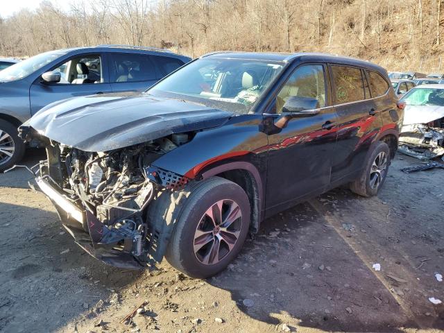 Image 1 of 2021 TOYOTA HIGHLANDER XLE 2021 with VIN 5TDGZRBHXMS531933