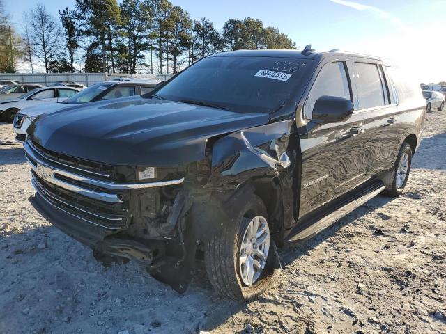 Image 1 of 2021 CHEVROLET SUBURBAN C1500 LT 2021 with VIN 1GNSCCKD9MR174210