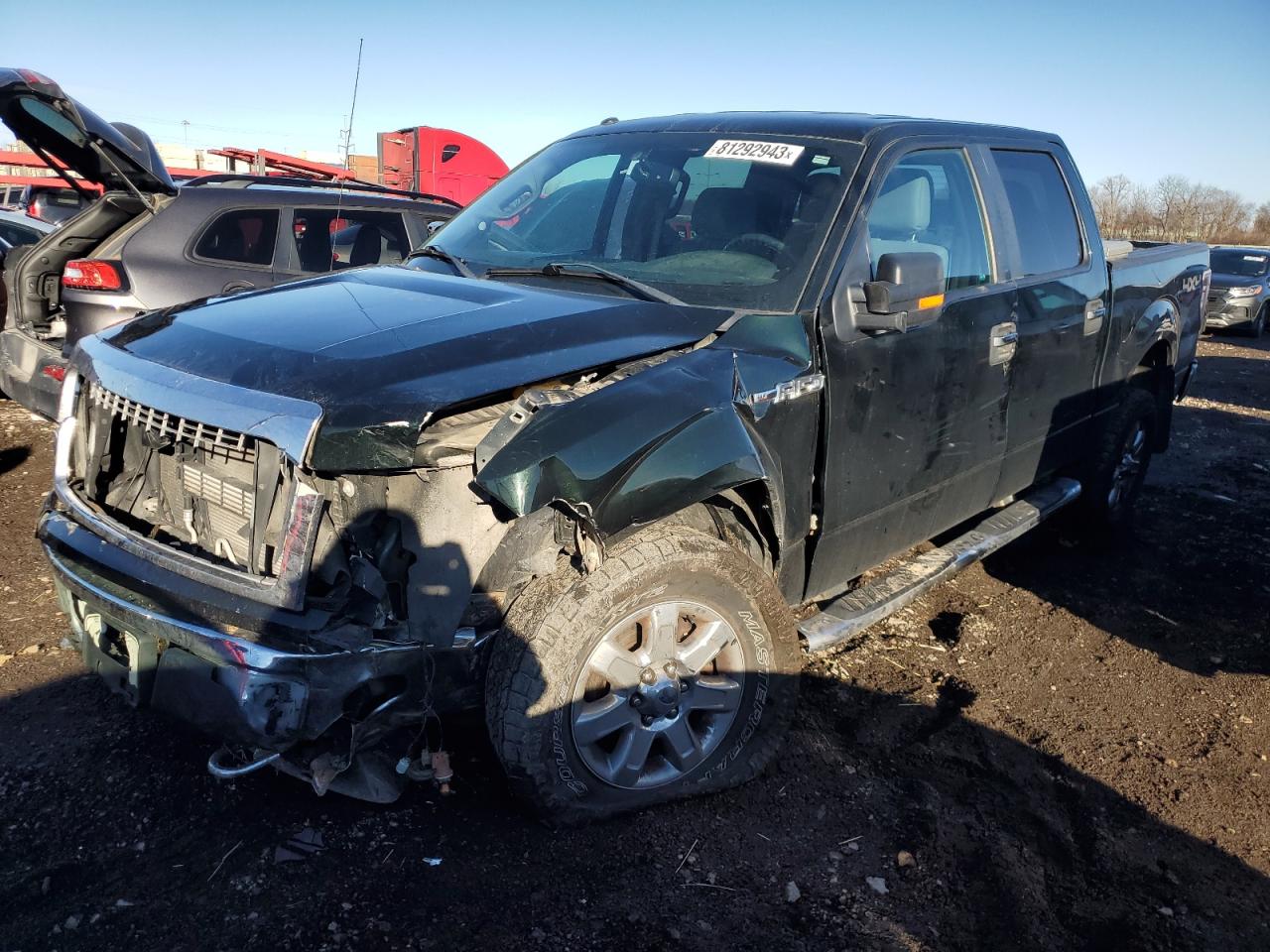 Image 1 of 2013 FORD F150 SUPERCREW 2013 with VIN 1FTFW1EFXDFD24605