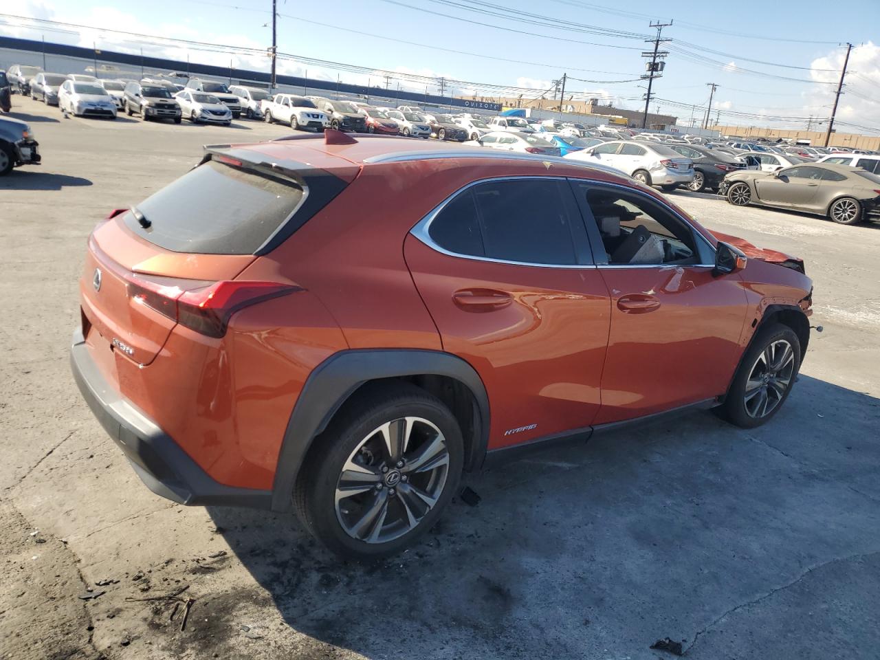 Image 3 of 2019 LEXUS UX 250H 2019 with VIN JTHU9JBH5K2014255