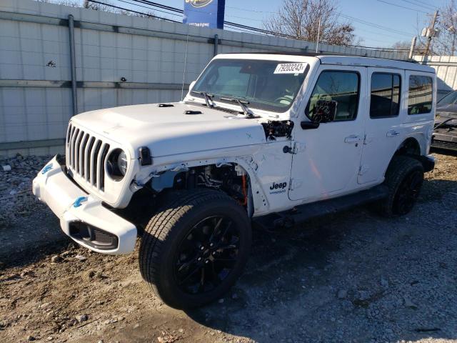 Image 1 of 2021 JEEP WRANGLER UNLIMITED SAHARA 4XE 2021 with VIN 1C4JJXP64MW749892