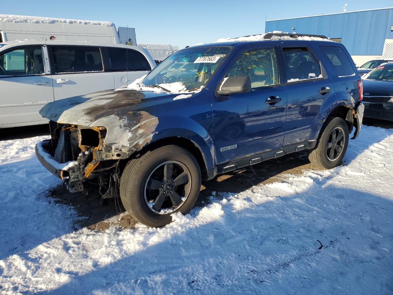 Изображение 1 2008 FORD ESCAPE XLT 2008 с VIN 1FMCU93108KE68283